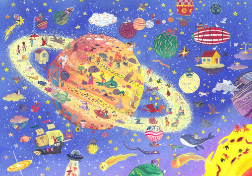 Wimmelwelt Poster (ohne Rahmen)